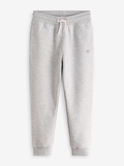 GANT Grey Shield Logo Joggers - Image 1 of 3