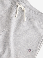 GANT Grey Shield Logo Joggers - Image 3 of 3