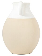 Gallery Home White Small Salton Pitcher Vase - Image 4 of 4