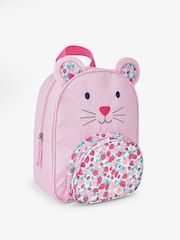 JoJo Maman Bébé Pink Mouse Character Backpack - Image 2 of 3