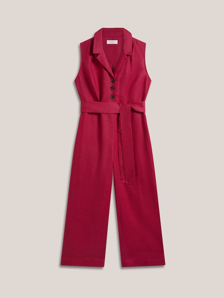 Hobbs Destiny Linen Jumpsuit - Bild 4 von 4