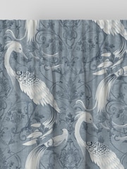 Laura Ashley Midnight Blue Tregaron Made to Measure Curtains - Image 6 of 9