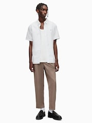 AllSaints White Hawthorne Shirt - Image 3 of 7