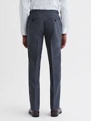 Pantalones de lana fina con trabillas de ajuste lateral de corte estándar de Reiss - Imagen 5 de 5