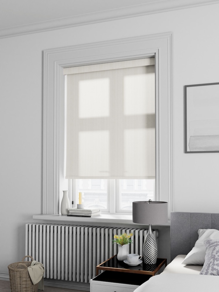 Vanilla Cream Candice Made To Measure Roller Blind - Image 2 of 5