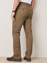 Cotton Traders Brown Signature Stretch Chino Trousers 29" - Image 2 of 4