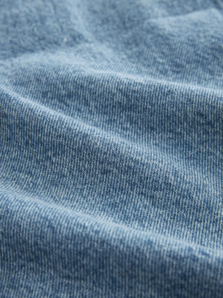 Mid Blue Sleeveless Denim Gilet Jacket - Image 6 of 6