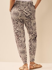 Snake Print Jersey Joggers - Image 3 of 4
