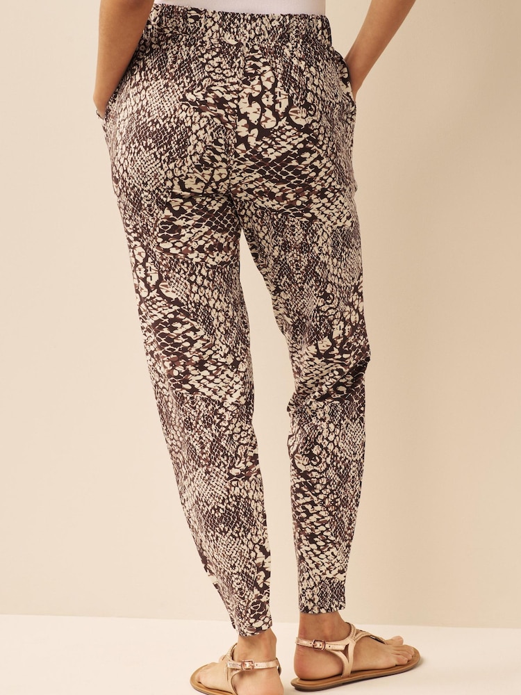 Snake Print Jersey Joggers - Image 3 of 4
