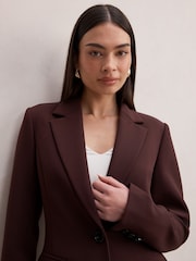 Forever New Purple Lee Nipped Waist Blazer - Image 3 of 5