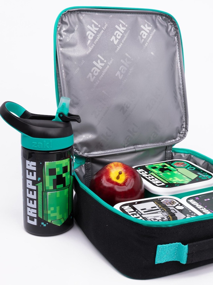 Vanilla Underground Green Minecraft Xbox Licensed Lunch Box Set - Image 3 of 6