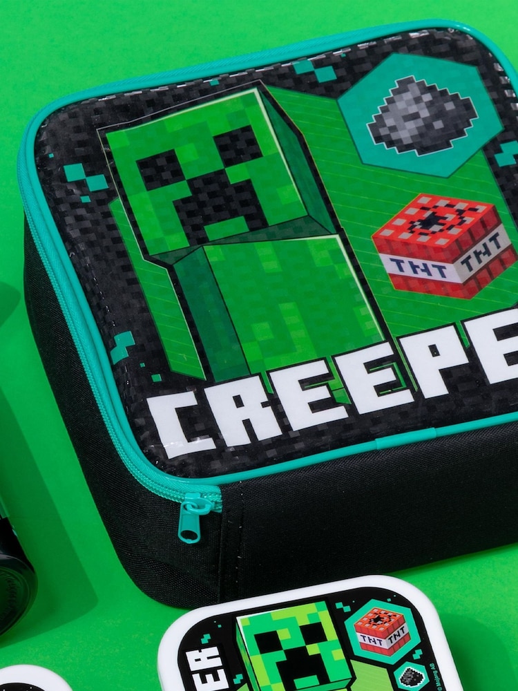 Vanilla Underground Green Minecraft Xbox Licensed Lunch Box Set - Image 5 of 6