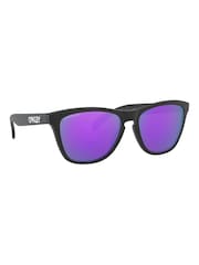 Schwarz/Prizm Violett getönte Gläser - Oakley Frogskins Sonnenbrille - Bild 1 von 12
