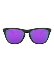 Schwarz/Prizm Violett getönte Gläser - Oakley Frogskins Sonnenbrille - Bild 2 von 12