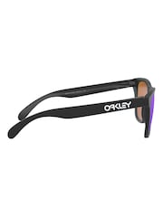 Schwarz/Prizm Violett getönte Gläser - Oakley Frogskins Sonnenbrille - Bild 7 von 12