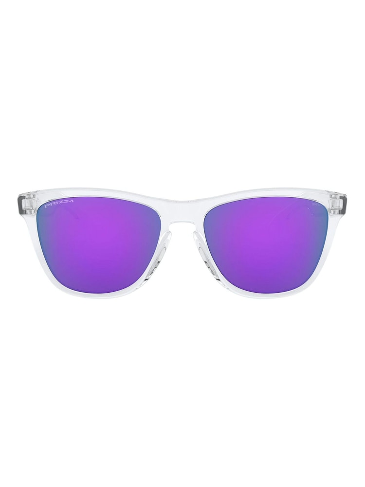 Transparent/Prizm Violett getönte Gläser - Oakley Frogskins Sonnenbrille - Bild 2 von 11