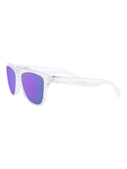 Transparent/Prizm Violett getönte Gläser - Oakley Frogskins Sonnenbrille - Bild 3 von 11