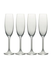 Mikasa Set of 4 Clear Julie Champagne Flutes - Image 2 of 5