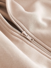 Stone Brown Zip Through Hoodie (3mths-7yrs) - Image 7 of 7