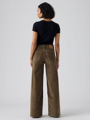 Grün - Levi's® 728 hohe Taille, weites Bein Jeans - Bild 2 von 4