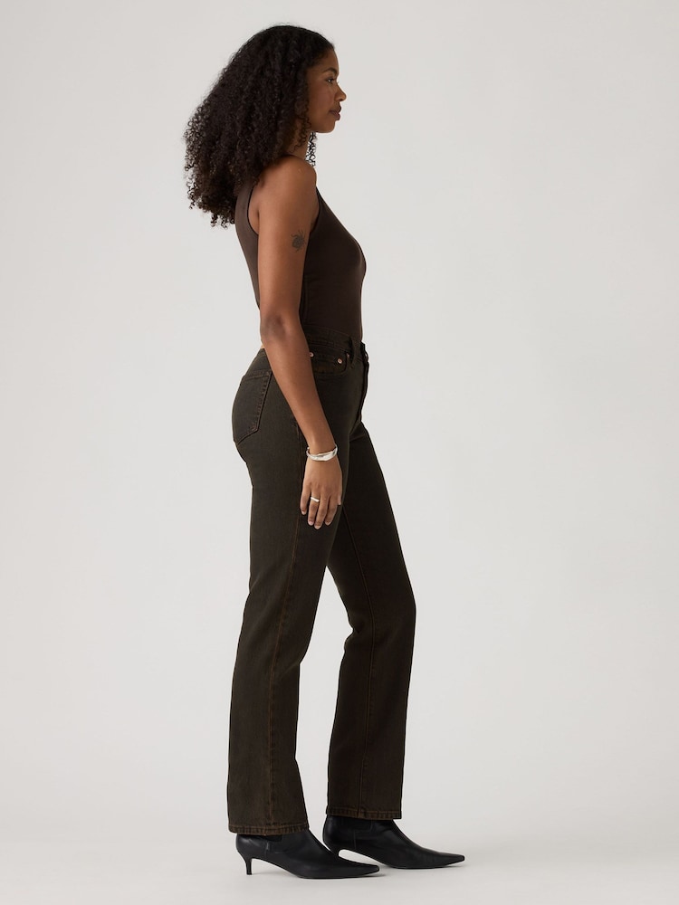 Levi's® Green 501® Hourglass Straight Fit Jeans - Image 4 of 4 Levi's® Green 501® Hourglass Straight Fit Jeans - Image 4 of 4