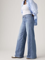 Cool Surf Blue - Levi's® 728 hohe Taille, weites Bein Jeans - Bild 4 von 6