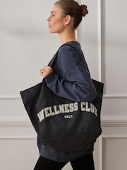 Navy Blue Self. Wellness Tote Bag - Image 3 of 8