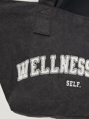 Navy Blue Self. Wellness Tote Bag - Image 4 of 8