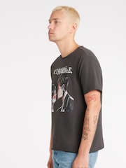 Amplified Grey Three Cheers 100% Cotton T-Shirt - Image 3 of 4