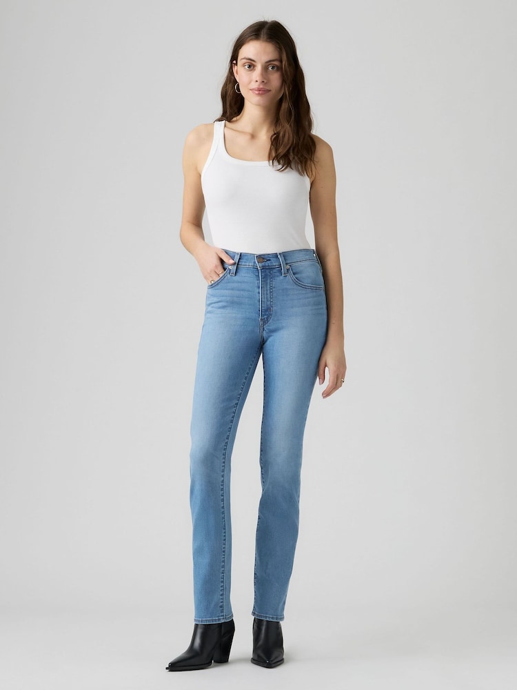 Levi's® Blue 722 High-Rise Slim Jeans - Image 2 of 4 Levi's® Blue 722 High-Rise Slim Jeans - Image 2 of 4