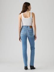 Levi's® Blue 722 High-Rise Slim Jeans - Image 3 of 4