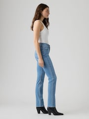 Levi's® Blue 722 High-Rise Slim Jeans - Image 4 of 4