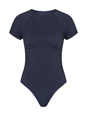 Sloggi Ever Infused Aloe Short Sleeve Black Bodysuit - Image 4 of 5
