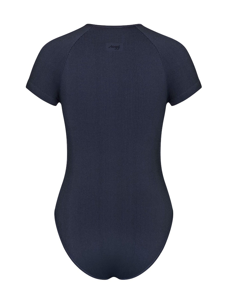 Sloggi Ever Infused Aloe Short Sleeve Black Bodysuit - Image 5 of 5