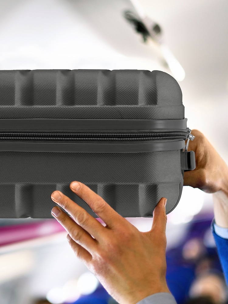 Flight Knight 45x36x20cm EasyJet Underseat 4 Wheel ABS Hard Case Cabin Carry On Hand Luggage - Image 5 of 7
