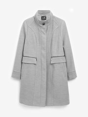 معطف رمادي صوف صناعي من Wallis - Image 1 of 1