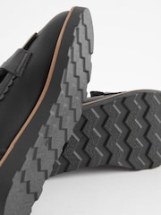 Black Standard Fit (F) School Tassel Loafers - Image 6 of 6