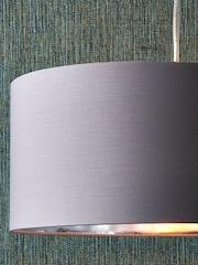 Pacific Grey Elin 55cm Poly Cotton Silver Lining Shade - Image 2 of 3