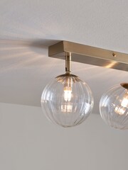 Brass Bourton 4 Light Spot Bar Ceiling Light - Image 3 of 5