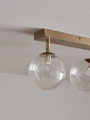Brass Bourton 4 Light Spot Bar Ceiling Light - Image 4 of 5