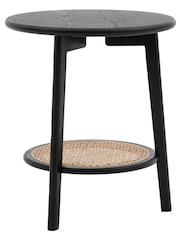 Gallery Home Natural Amber Bedside Table - Image 4 of 6