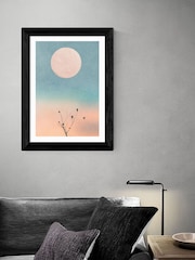 East End Prints Black Waking Up Warm Print by Kubistika - Image 2 of 2