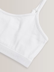 White Strappy Crop Top 3 Pack (5-16yrs) - Image 3 of 3