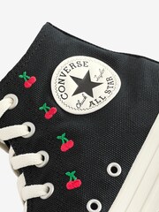 Converse Black Cherry Print Chuck Taylor All Star Trainers - Image 9 of 9