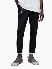 AllSaints Black Tallis Trousers - Image 2 of 3