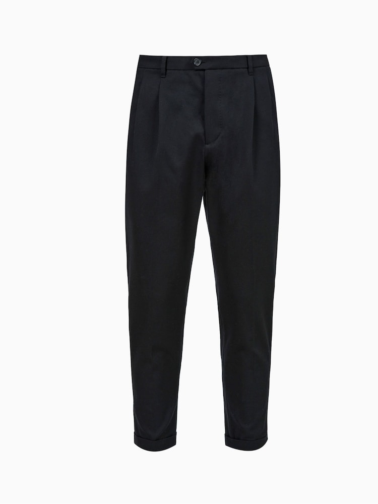 AllSaints Black Tallis Trousers - Image 3 of 3