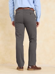 Cotton Traders Grey Ultimate Chino Trousers 27" - Image 3 of 4