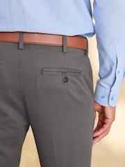 Cotton Traders Grey Ultimate Chino Trousers 27" - Image 4 of 4