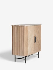 Natural Valencia Marble Mango Wood Small Sideboard - Image 8 of 9