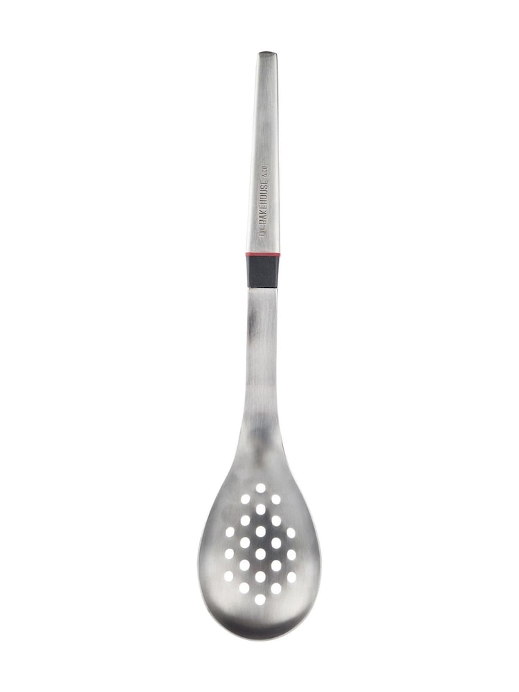 Bakehouse Silver Stainless Steel Slotted Spoon - Image 2 of 3 Bakehouse Silver Stainless Steel Slotted Spoon - Image 2 of 3